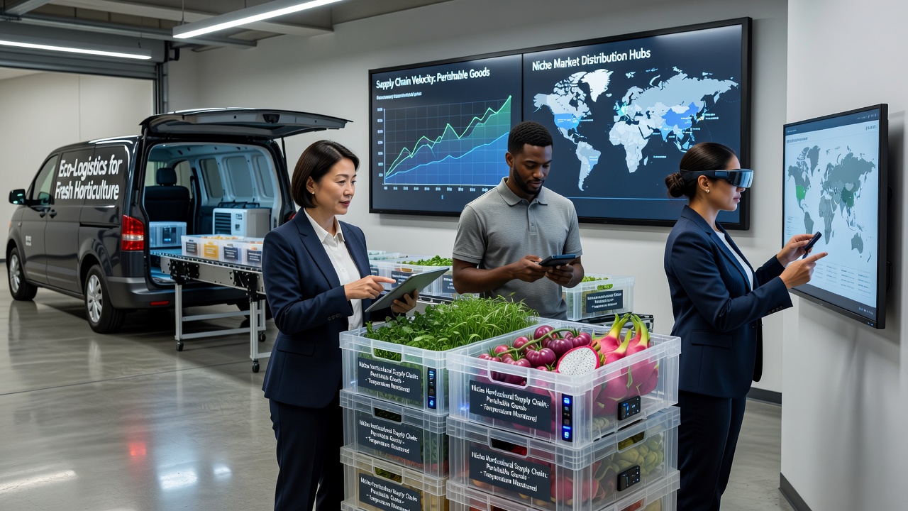 Shifts in Supply Chain Logistics for Perishable Goods Within Niche Horticultural Markets